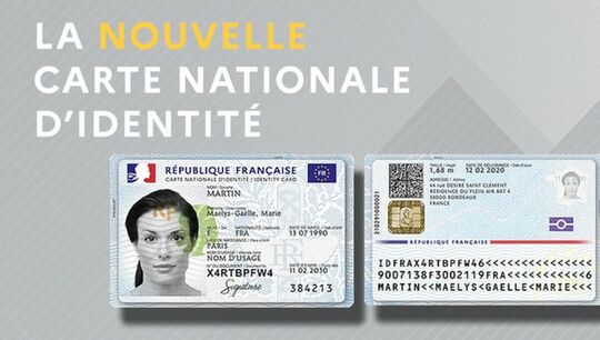 La nouvelle carte nationale d'identité